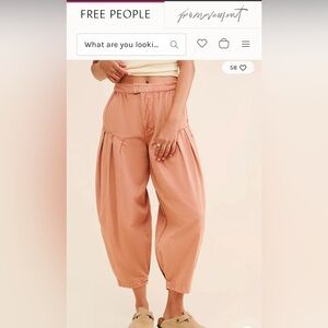 Free People Sarina Pleated Trousers